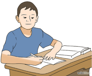 Illustration étudiant, quand consulter une graphothérapeute